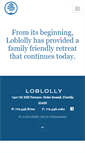 Mobile Screenshot of loblollyinfo.com